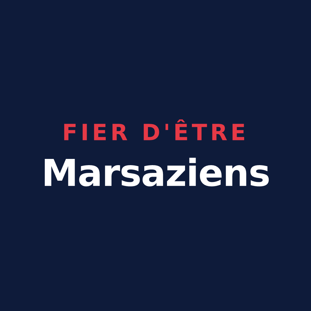 T-shirt « Fier d'être Marsaziens » — design pour Marsaz