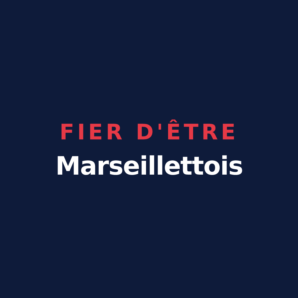 T-shirt « Fier d'être Marseillettois » — design pour Marseillette