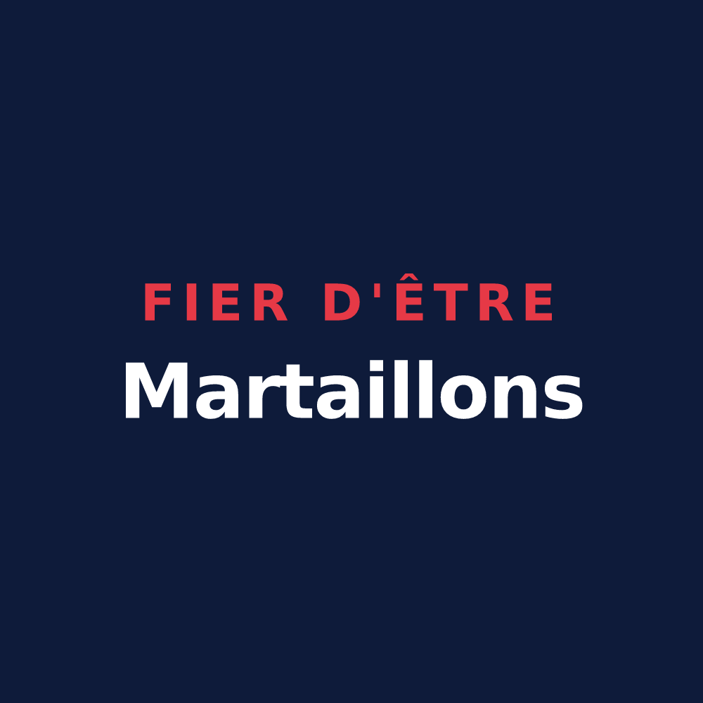 T-shirt « Fier d'être Martaillons » — design pour Martailly-lès-Brancion