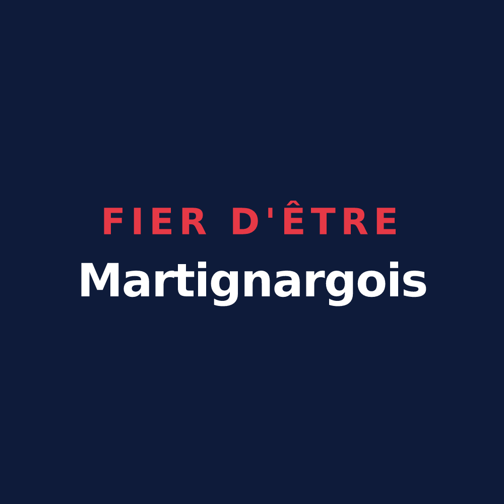 T-shirt « Fier d'être Martignargois » — design pour Martignargues