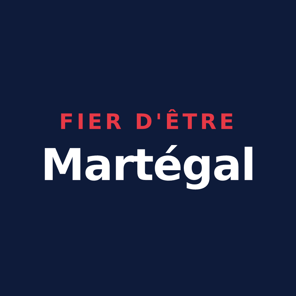 T-shirt « Fier d'être Martégal » — design pour Martigues