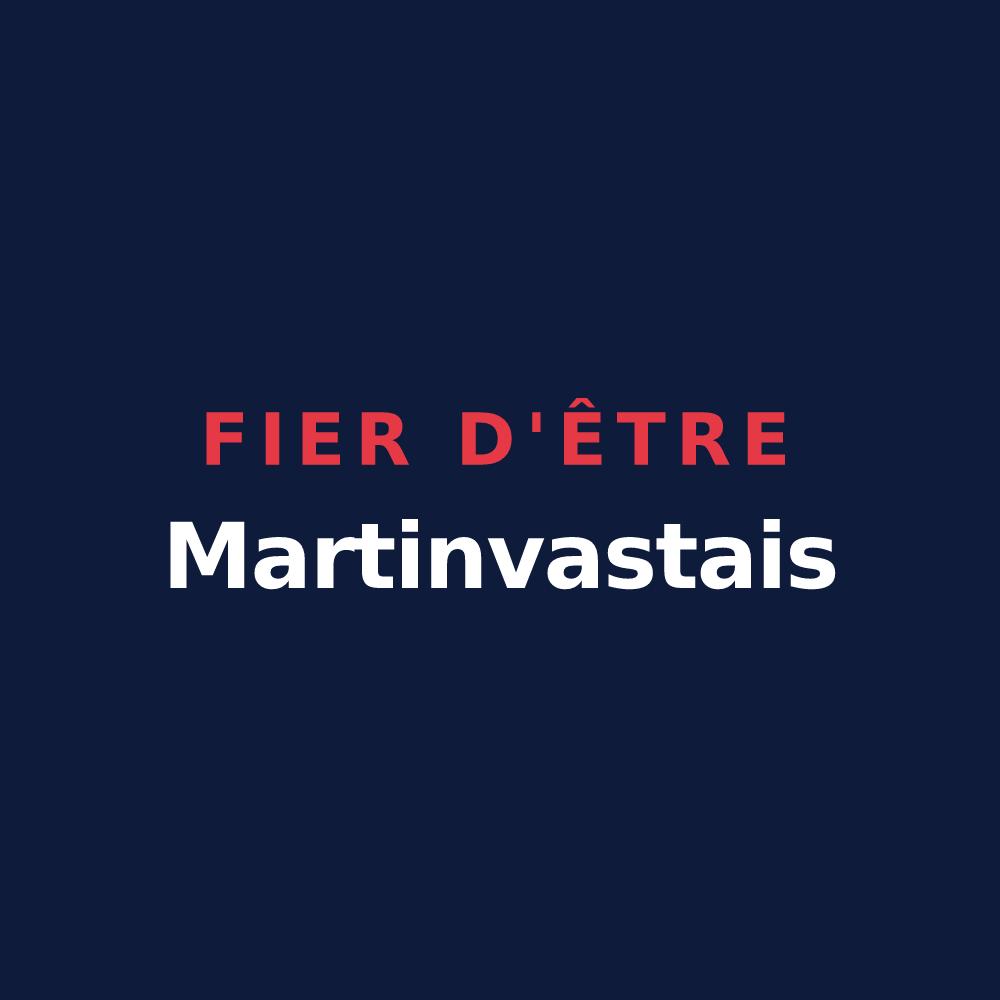 T-shirt « Fier d'être Martinvastais » — design pour Martinvast