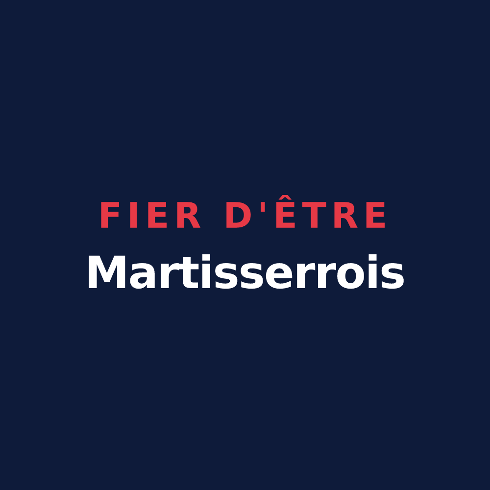 T-shirt « Fier d'être Martisserrois » — design pour Martisserre