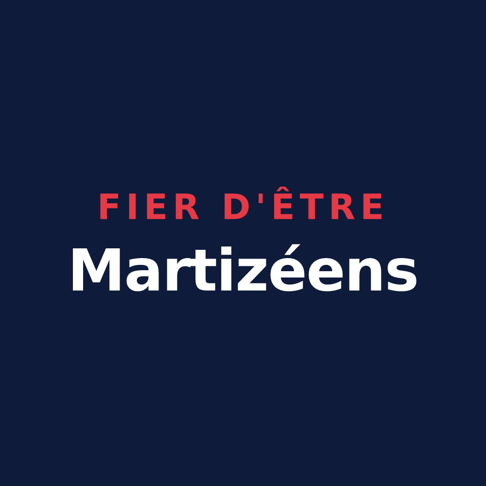 T-shirt « Fier d'être Martizéens » — design pour Martizay