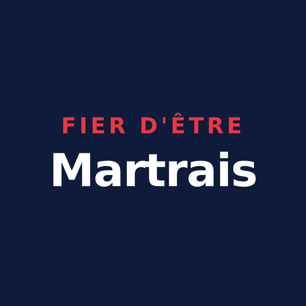T-shirt « Fier d'être Martrais » — design pour Martres-Tolosane