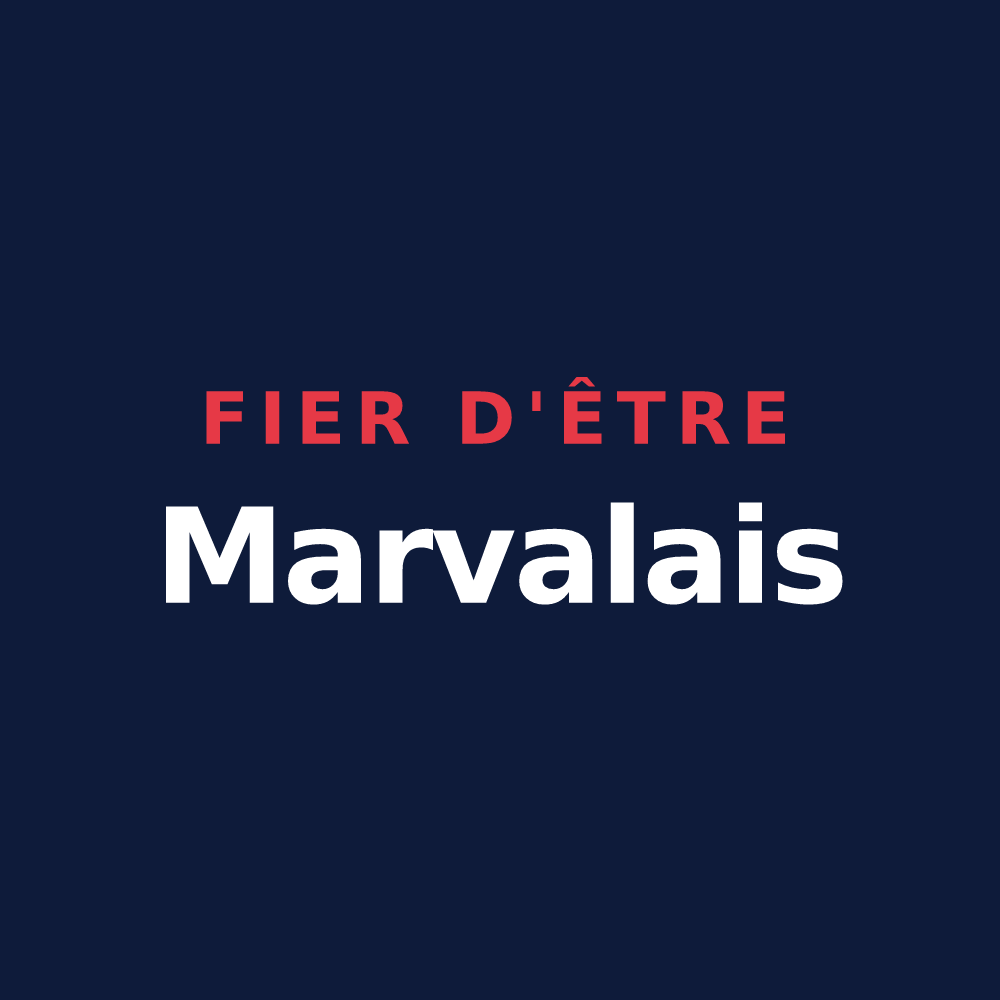 T-shirt « Fier d'être Marvalais » — design pour Marval