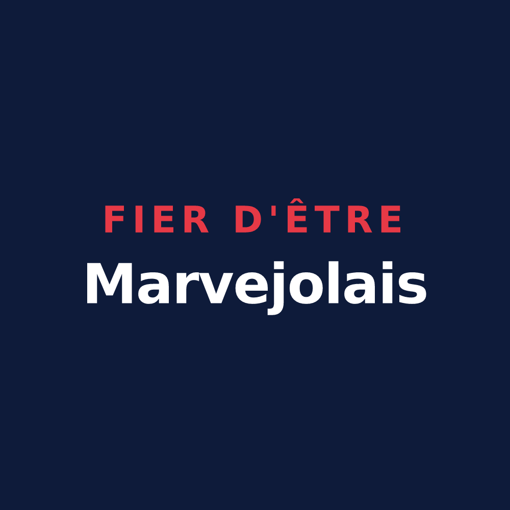 T-shirt « Fier d'être Marvejolais » — design pour Marvejols
