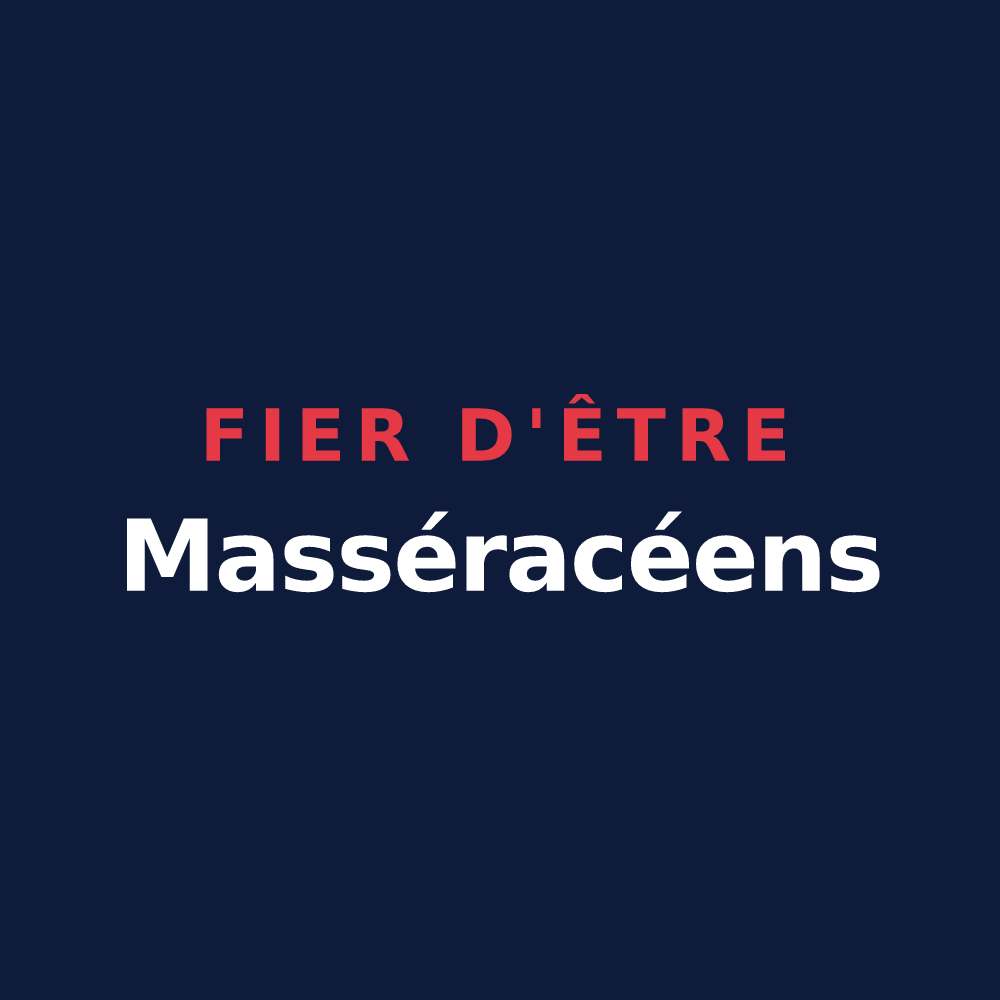 T-shirt « Fier d'être Masséracéens » — design pour Massérac