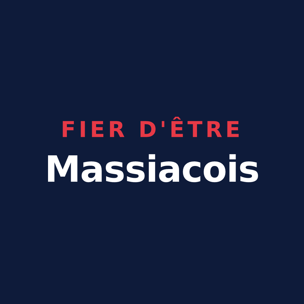 T-shirt « Fier d'être Massiacois » — design pour Massiac