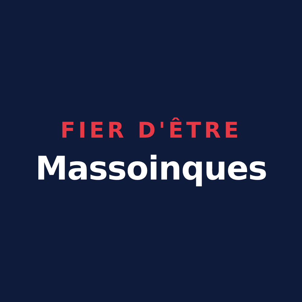 T-shirt « Fier d'être Massoinques » — design pour Massoins