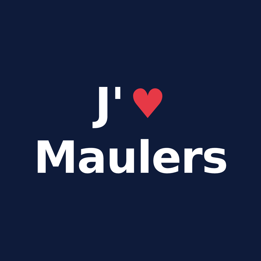 T-shirt personnalisé Maulers — design J'aime Maulers