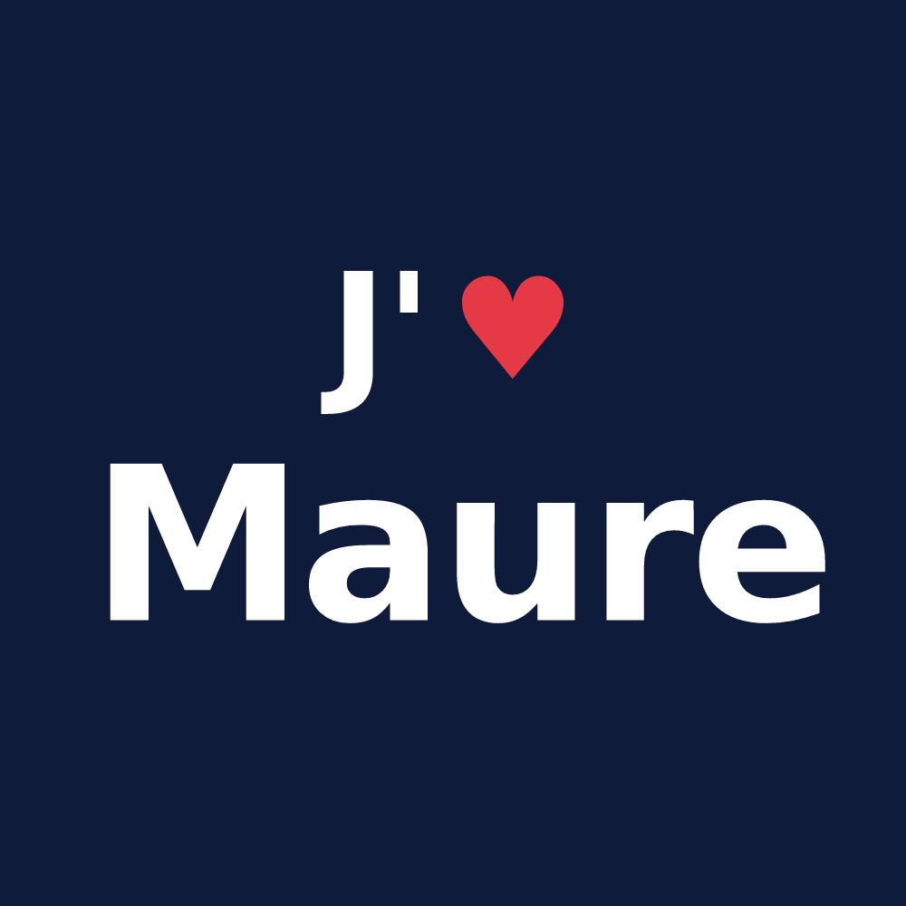 T-shirt personnalisé Maure — design J'aime Maure