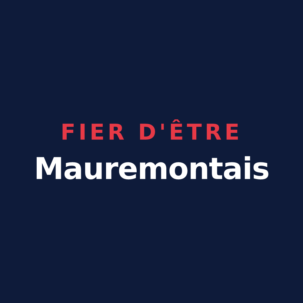 T-shirt « Fier d'être Mauremontais » — design pour Mauremont