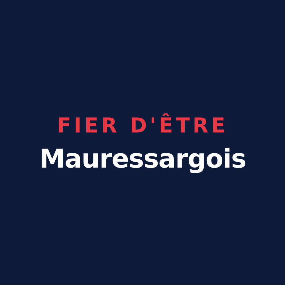T-shirt « Fier d'être Mauressargois » — design pour Mauressargues