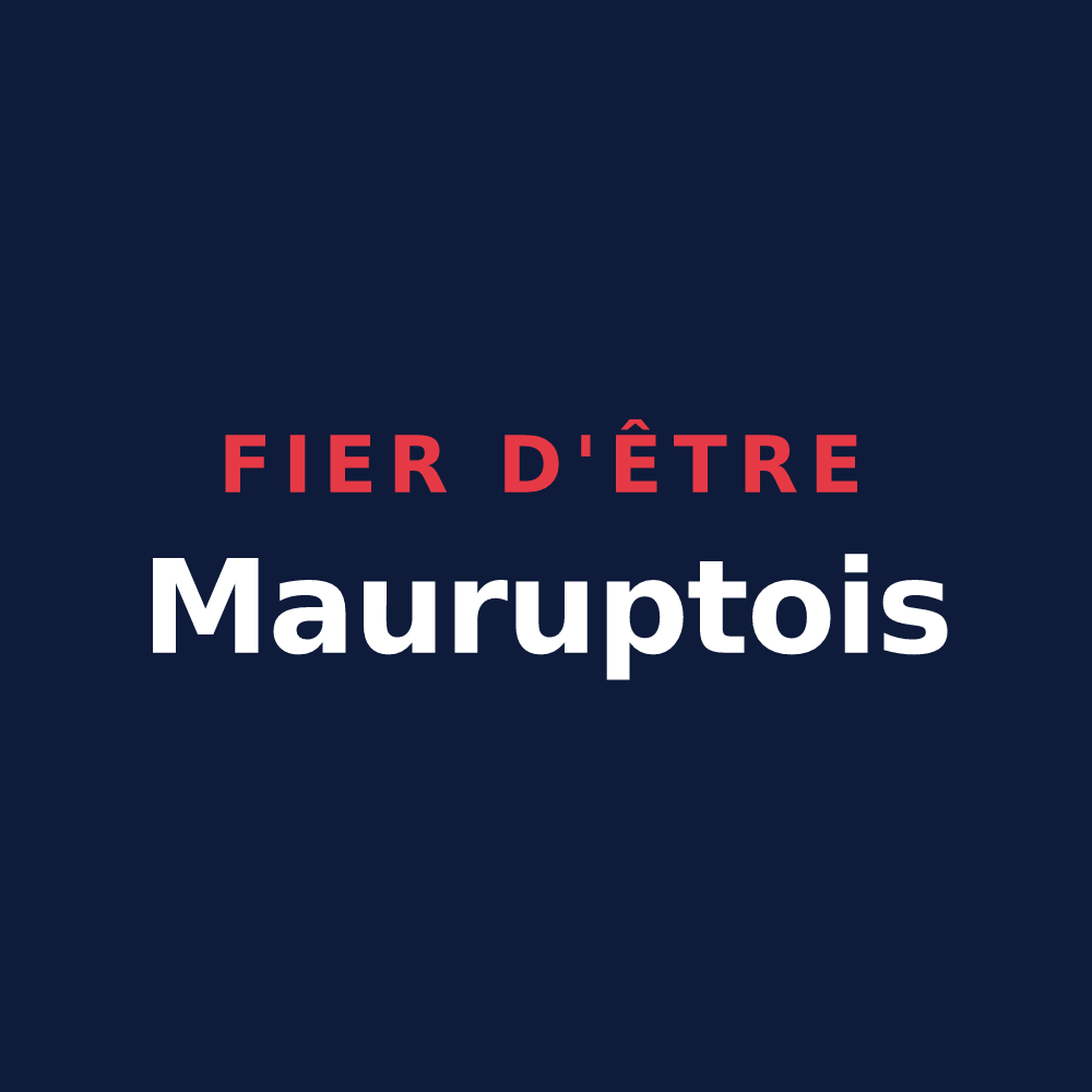 T-shirt « Fier d'être Mauruptois » — design pour Maurupt-le-Montois