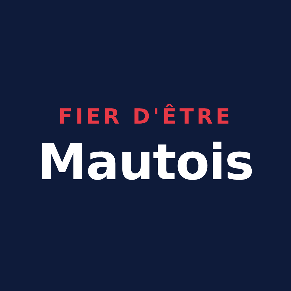 T-shirt « Fier d'être Mautois » — design pour Mautes