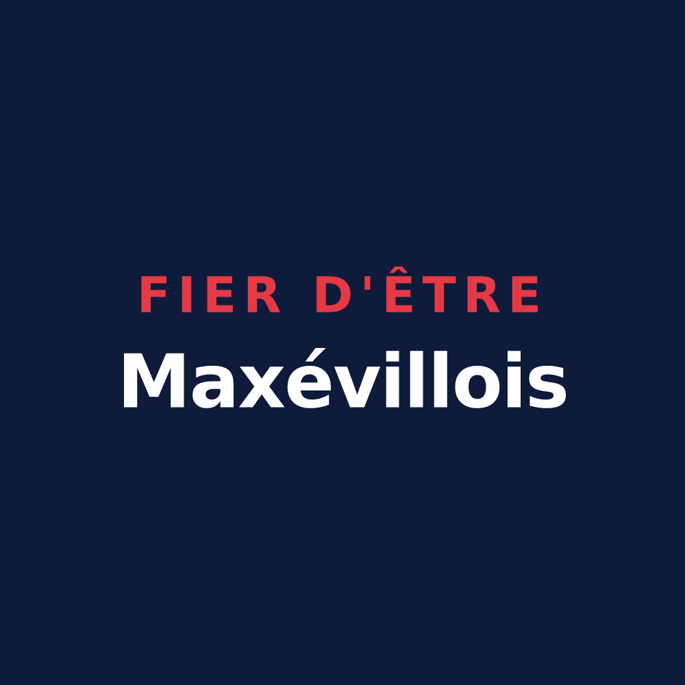 T-shirt « Fier d'être Maxévillois » — design pour Maxéville