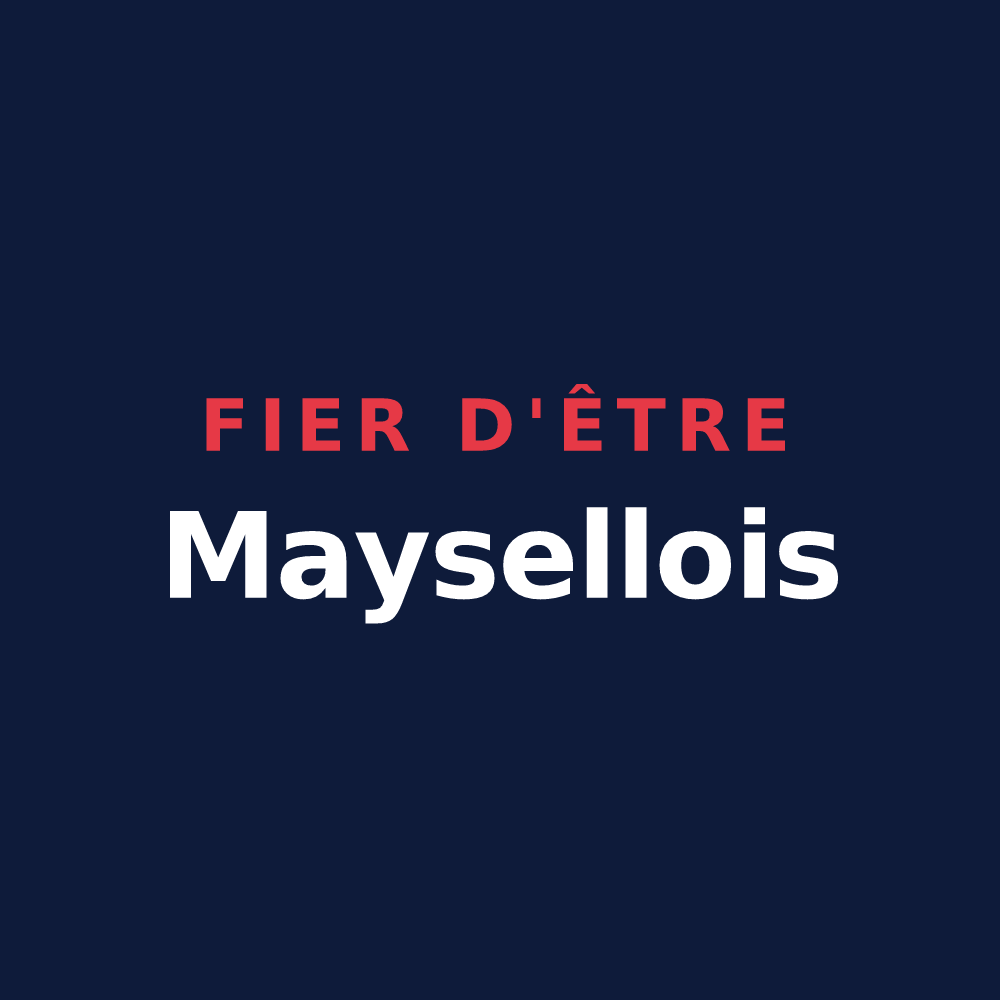 T-shirt « Fier d'être Maysellois » — design pour Maysel