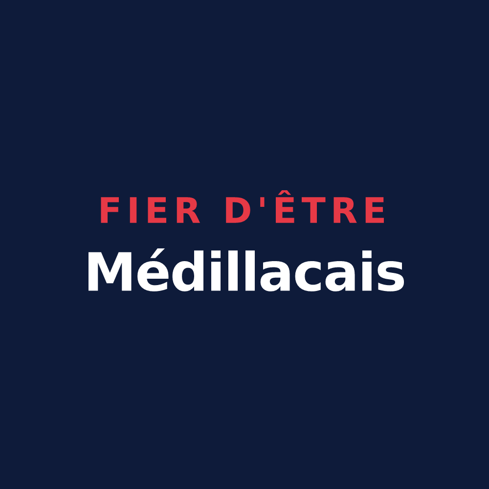 T-shirt « Fier d'être Médillacais » — design pour Médillac