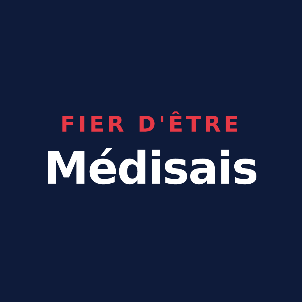 T-shirt « Fier d'être Médisais » — design pour Médis
