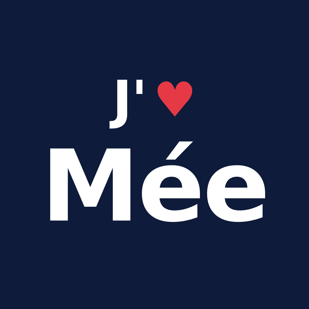 T-shirt personnalisé Mée — design J'aime Mée