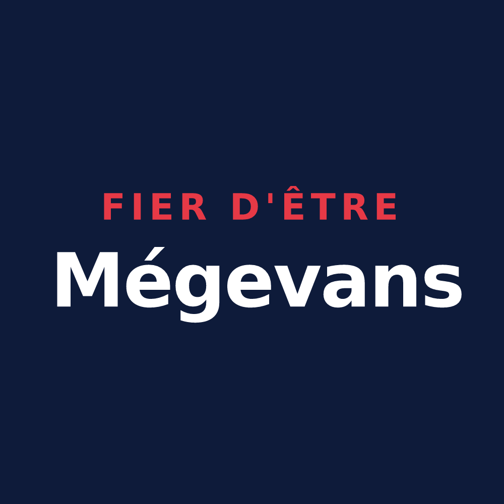 T-shirt « Fier d'être Mégevans » — design pour Megève