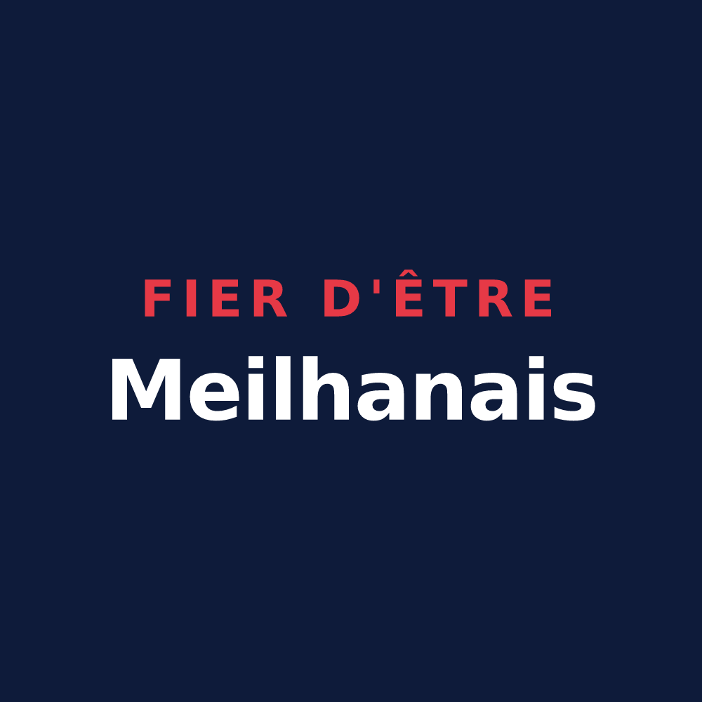 T-shirt « Fier d'être Meilhanais » — design pour Meilhan