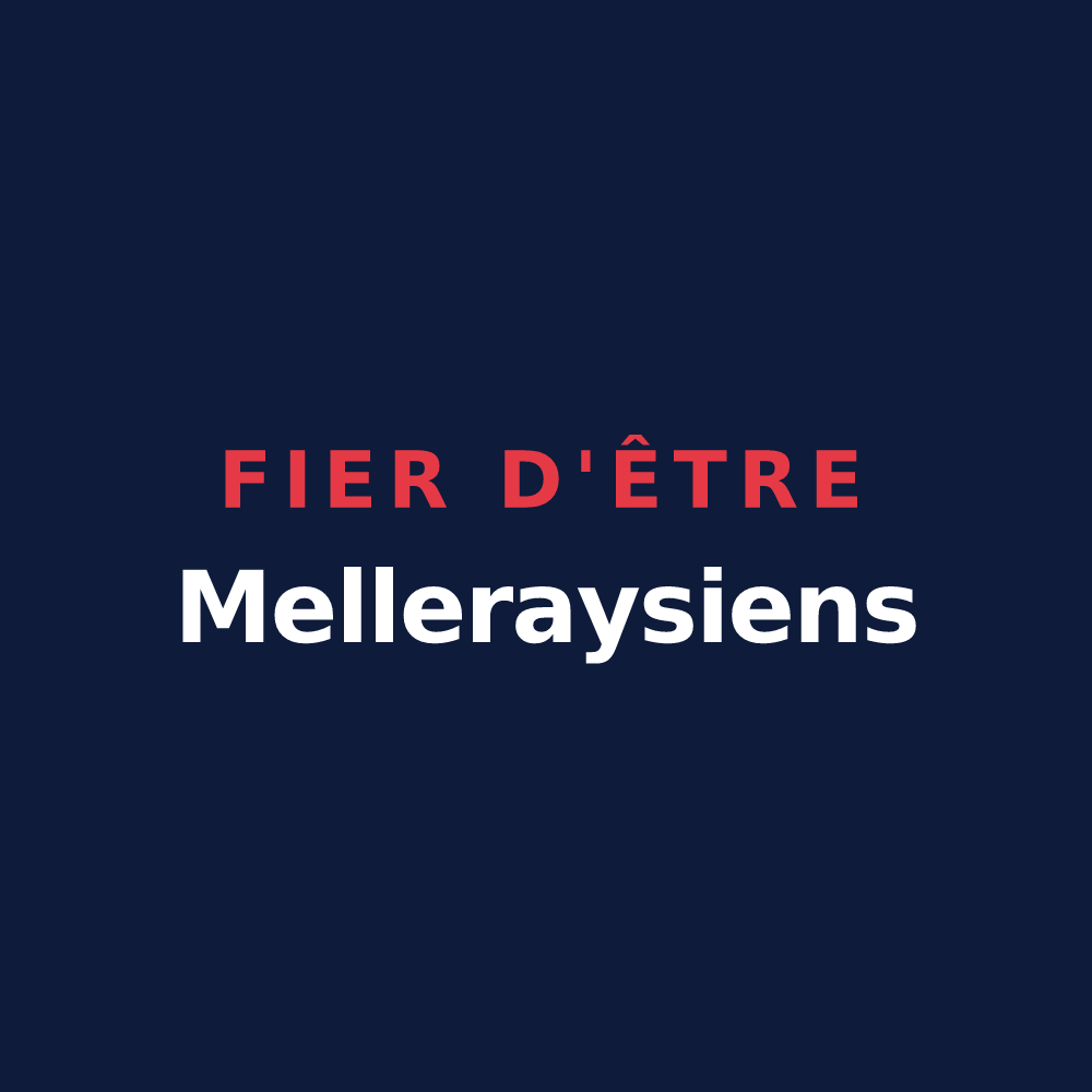 T-shirt « Fier d'être Melleraysiens » — design pour Melleray