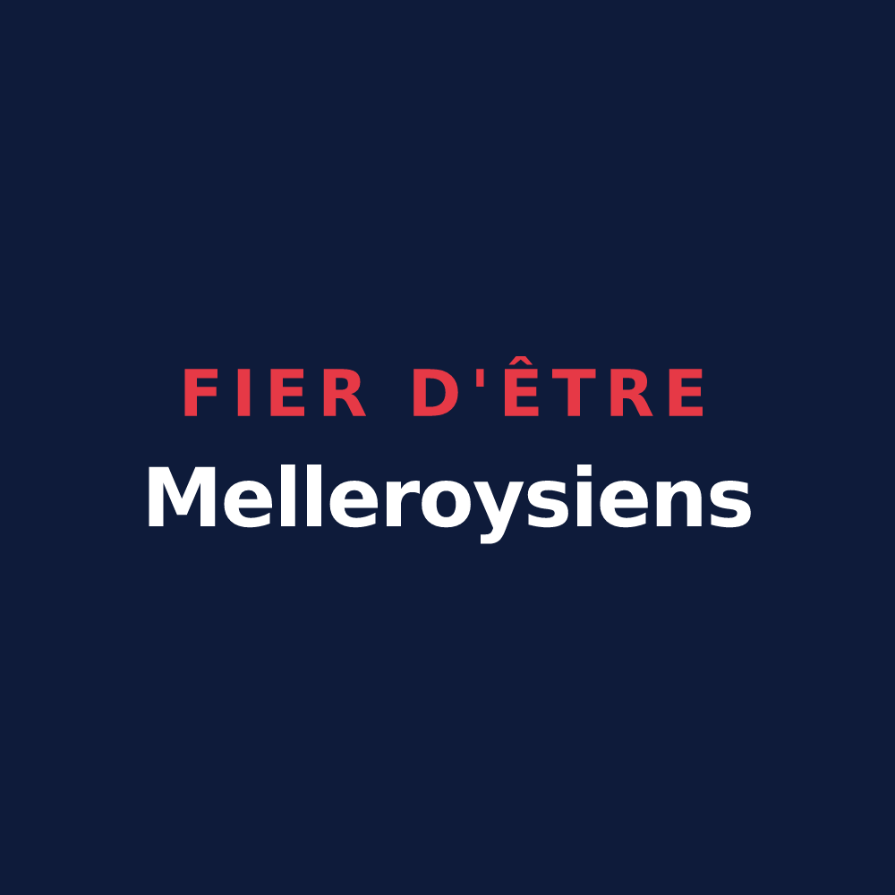 T-shirt « Fier d'être Melleroysiens » — design pour Melleroy