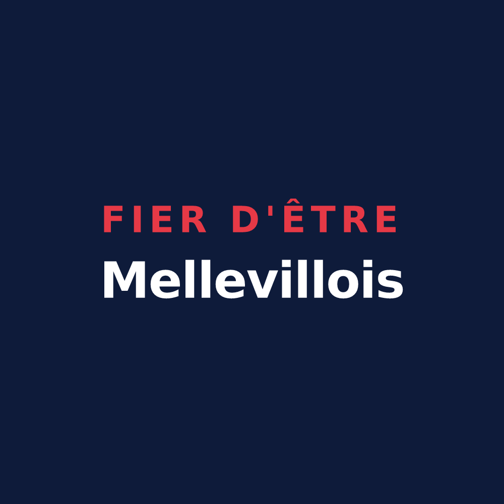 T-shirt « Fier d'être Mellevillois » — design pour Melleville