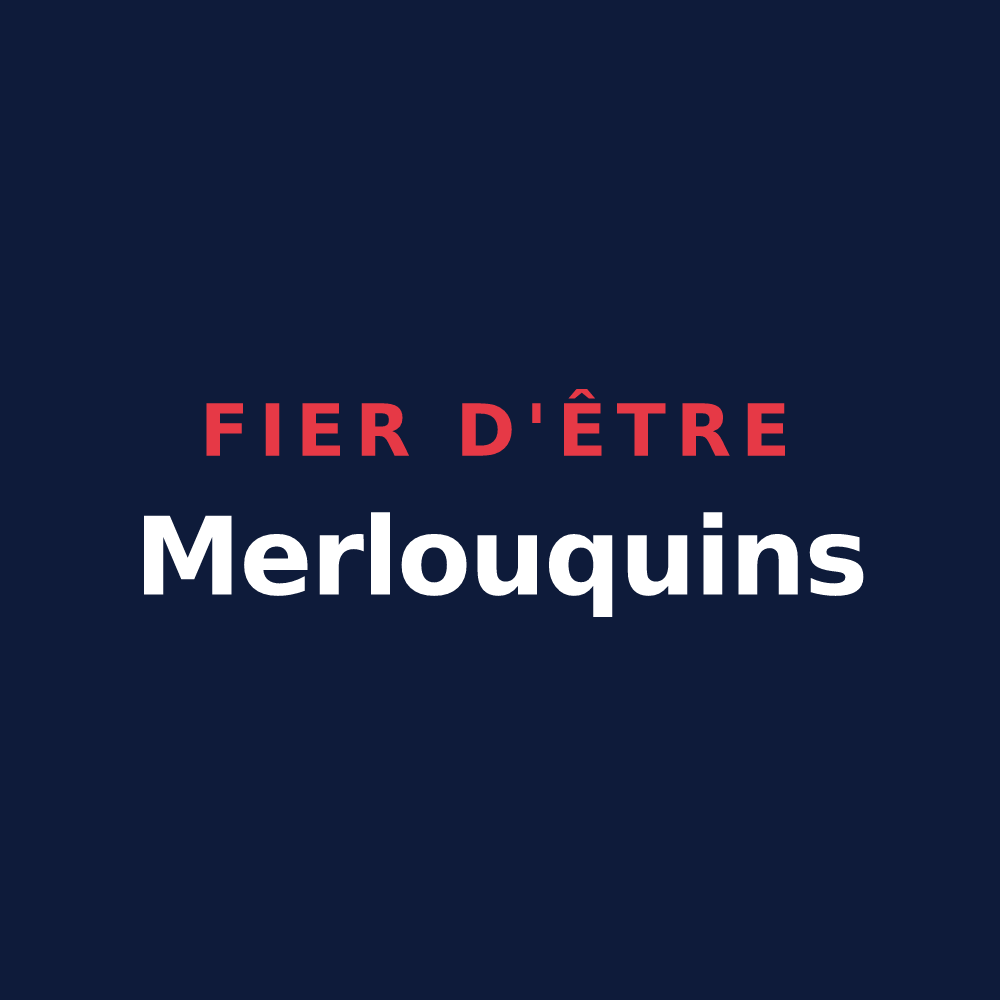 T-shirt « Fier d'être Merlouquins » — design pour Mello