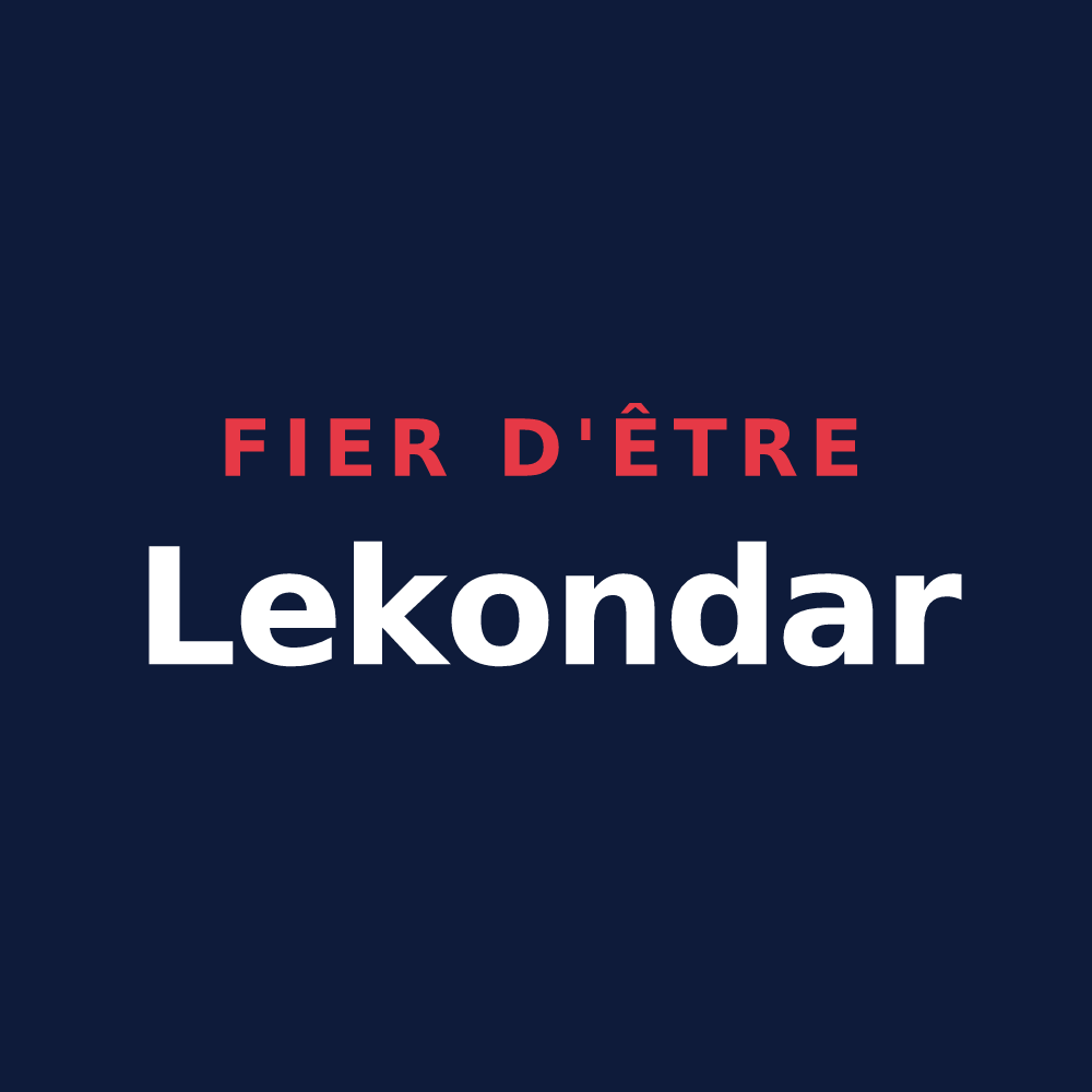 T-shirt « Fier d'être Lekondar » — design pour Mendionde