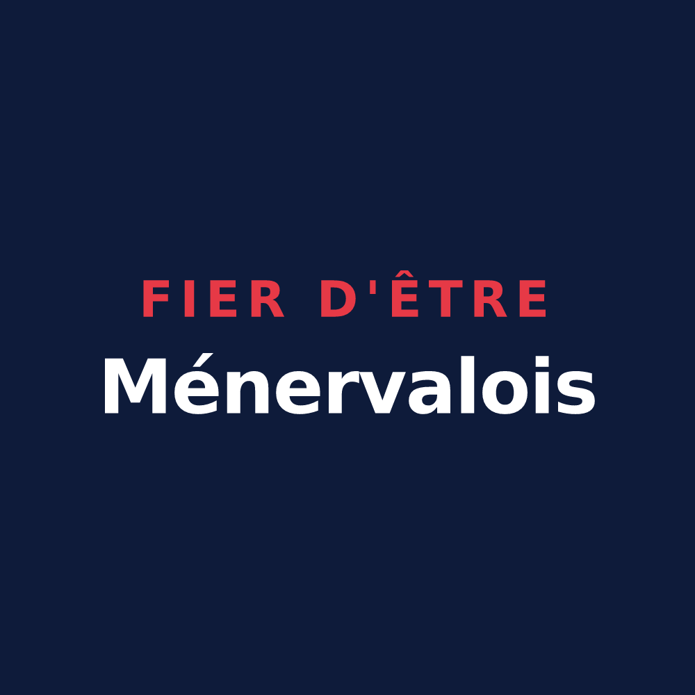 T-shirt « Fier d'être Ménervalois » — design pour Ménerval