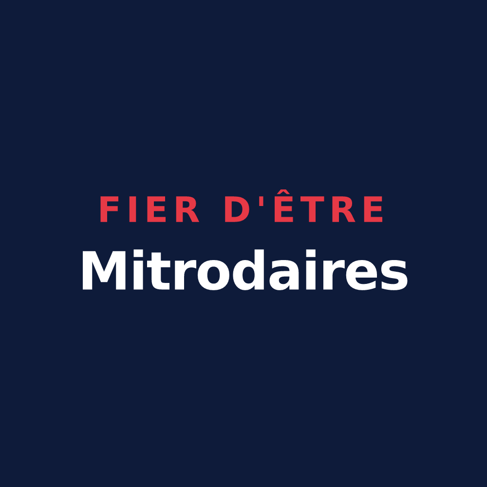 T-shirt « Fier d'être Mitrodaires » — design pour Ménétrol