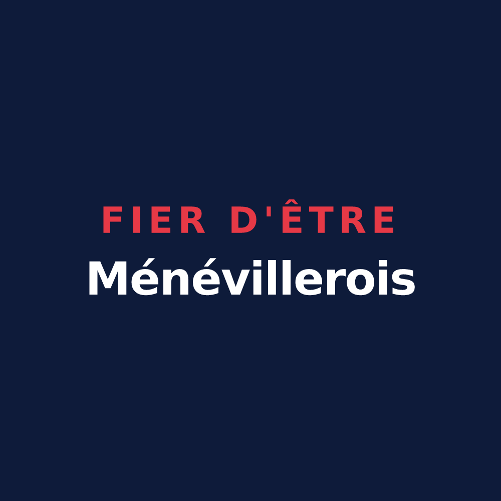 T-shirt « Fier d'être Ménévillerois » — design pour Ménévillers