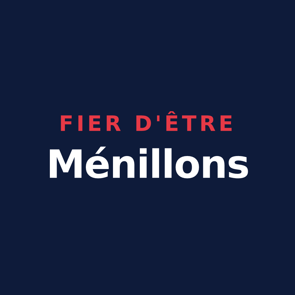 T-shirt « Fier d'être Ménillons » — design pour Ménilles