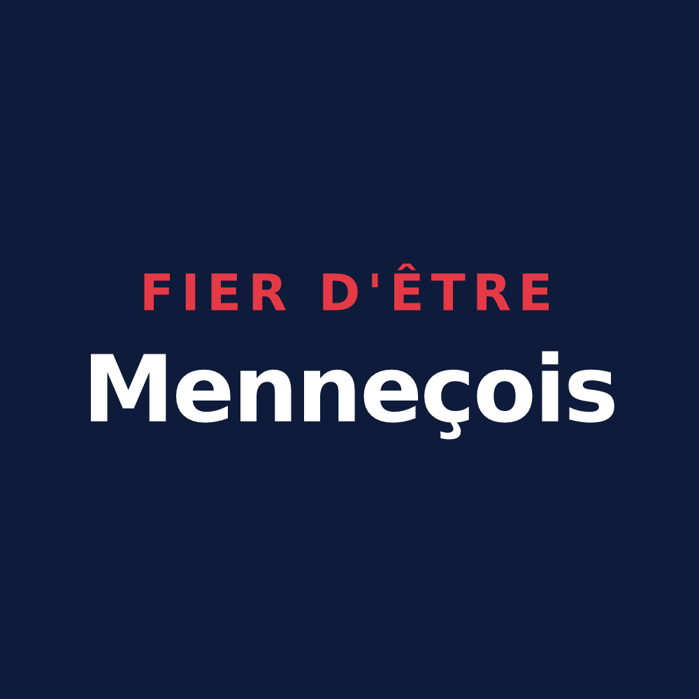 T-shirt « Fier d'être Menneçois » — design pour Mennecy