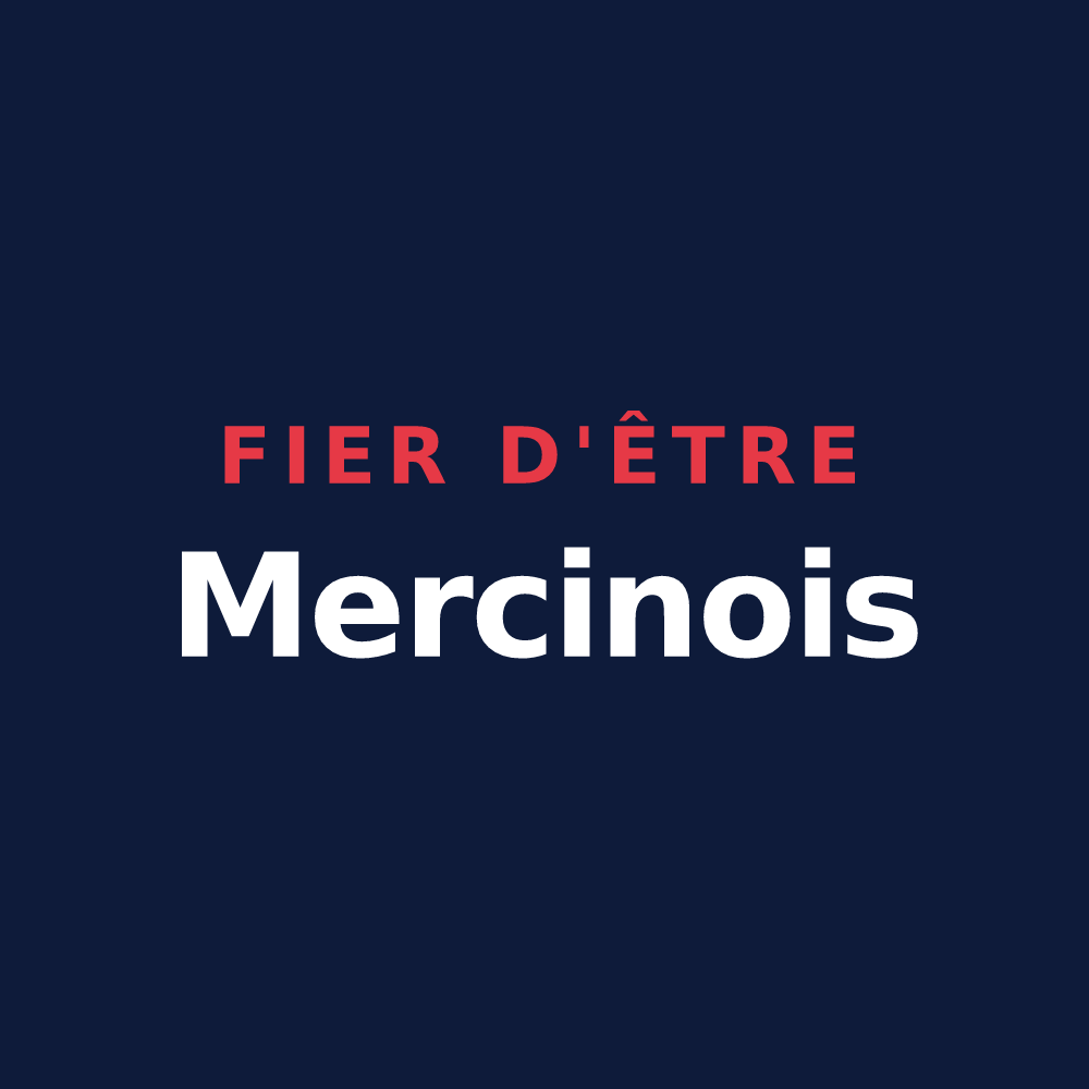 T-shirt « Fier d'être Mercinois » — design pour Mercin-et-Vaux