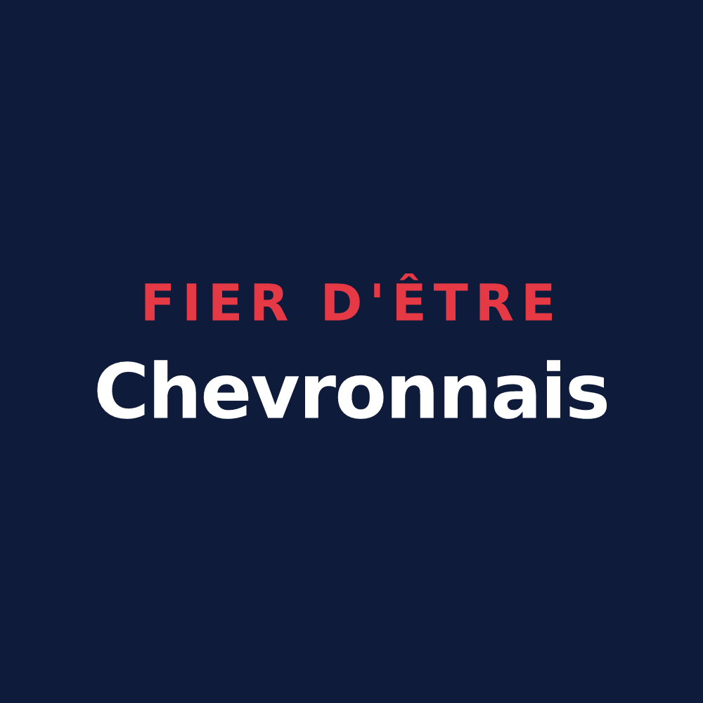 T-shirt « Fier d'être Chevronnais » — design pour Mercury