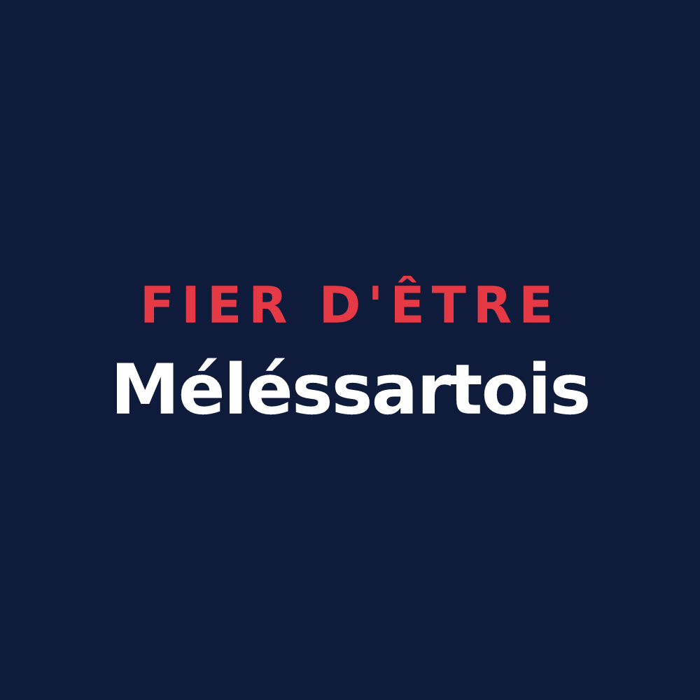 T-shirt « Fier d'être Méléssartois » — design pour Mérélessart