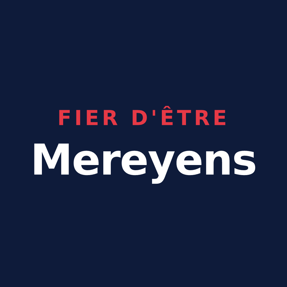 T-shirt « Fier d'être Mereyens » — design pour Merey