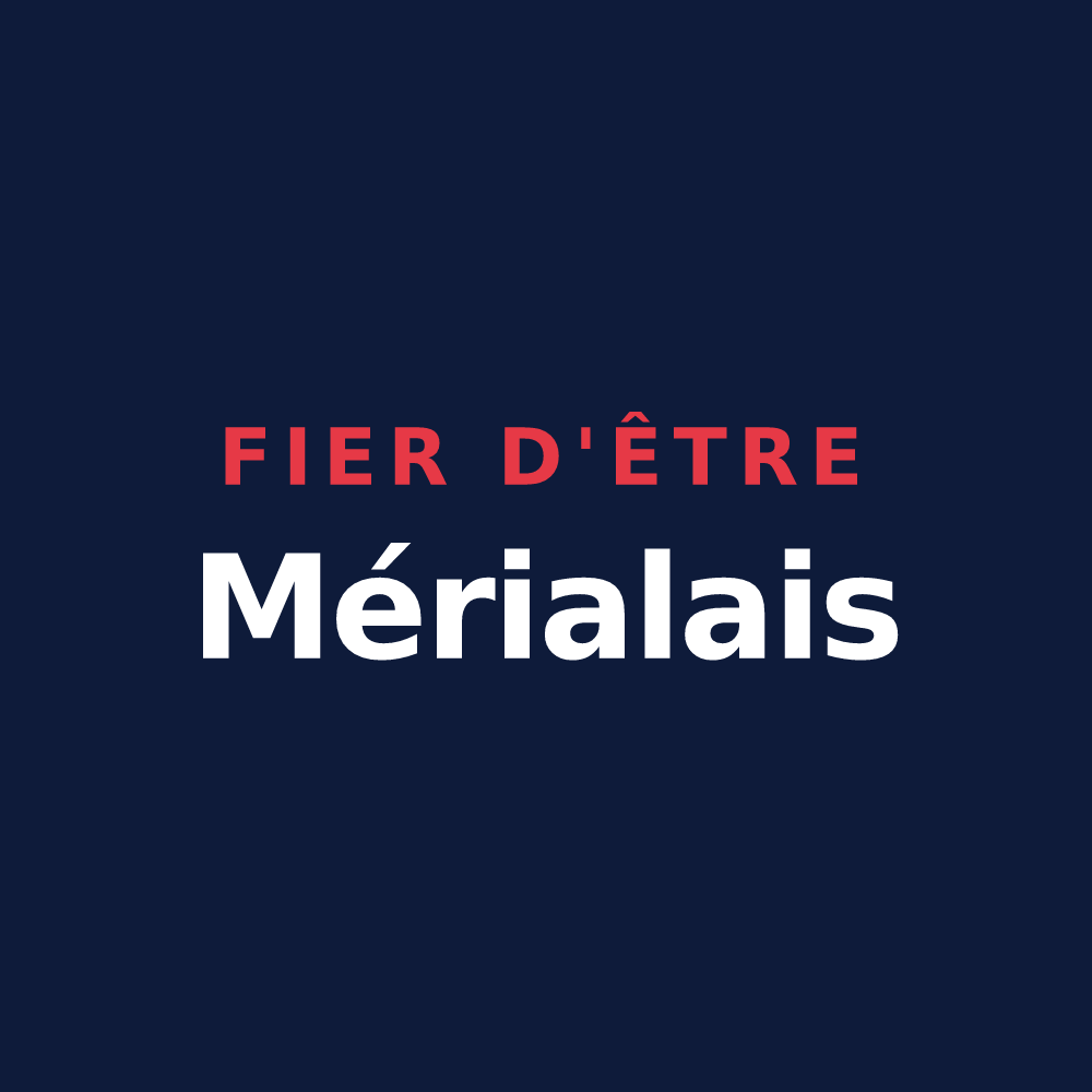 T-shirt « Fier d'être Mérialais » — design pour Mérial