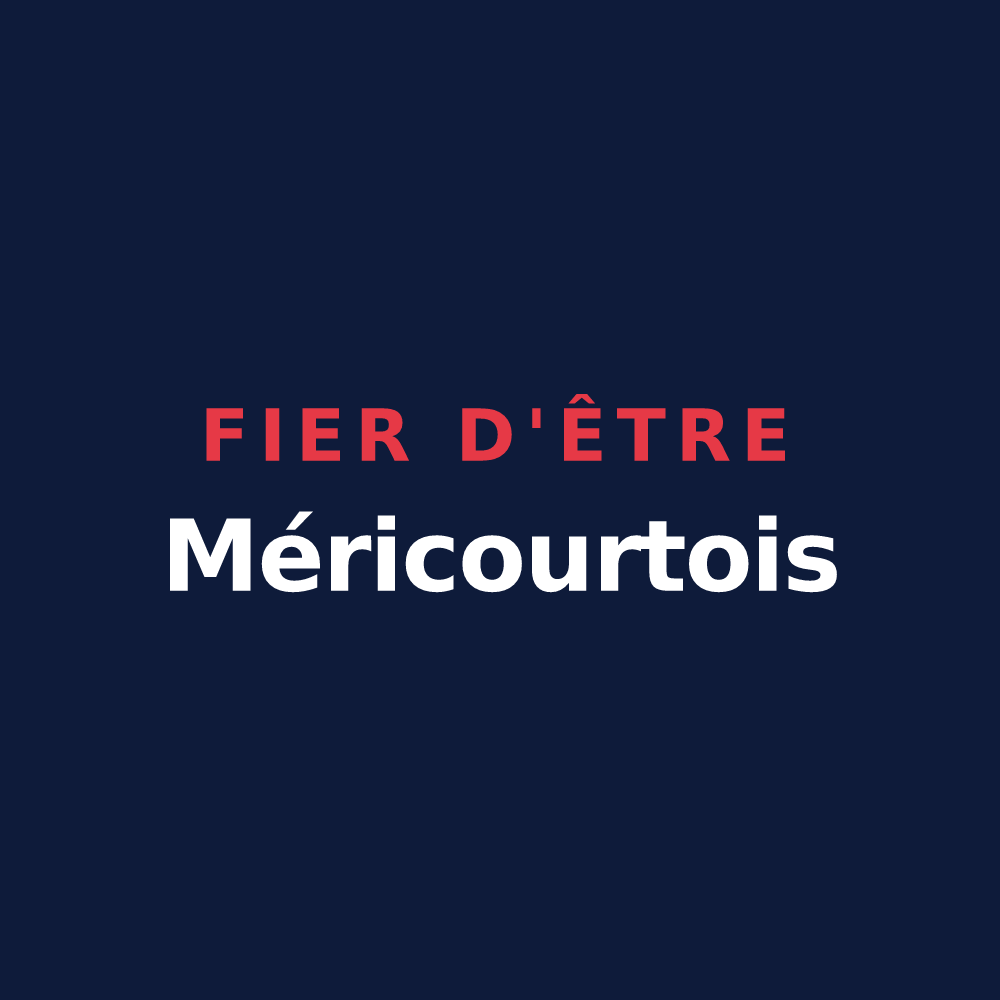T-shirt « Fier d'être Méricourtois » — design pour Méricourt