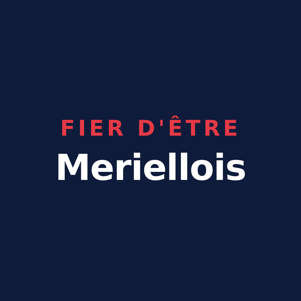 T-shirt « Fier d'être Meriellois » — design pour Mériel