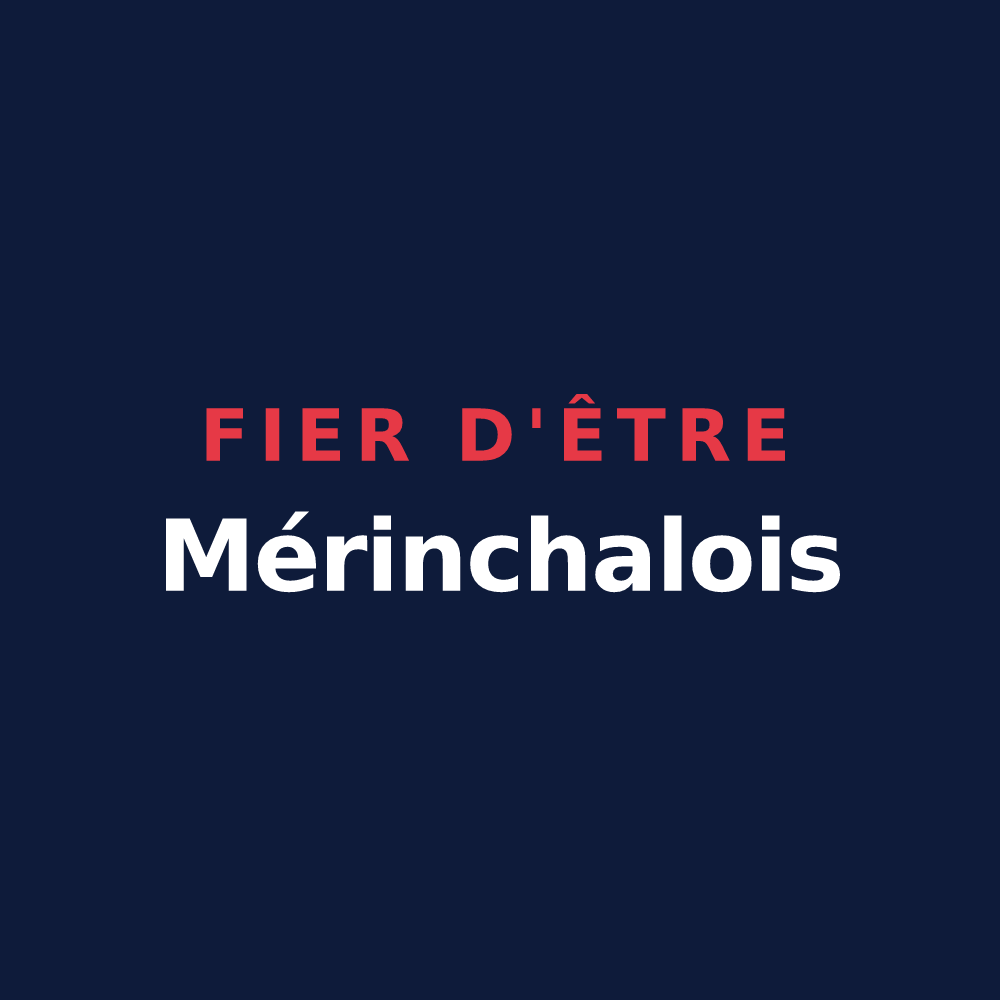 T-shirt « Fier d'être Mérinchalois » — design pour Mérinchal