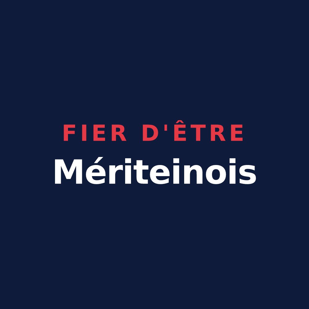 T-shirt « Fier d'être Mériteinois » — design pour Méritein