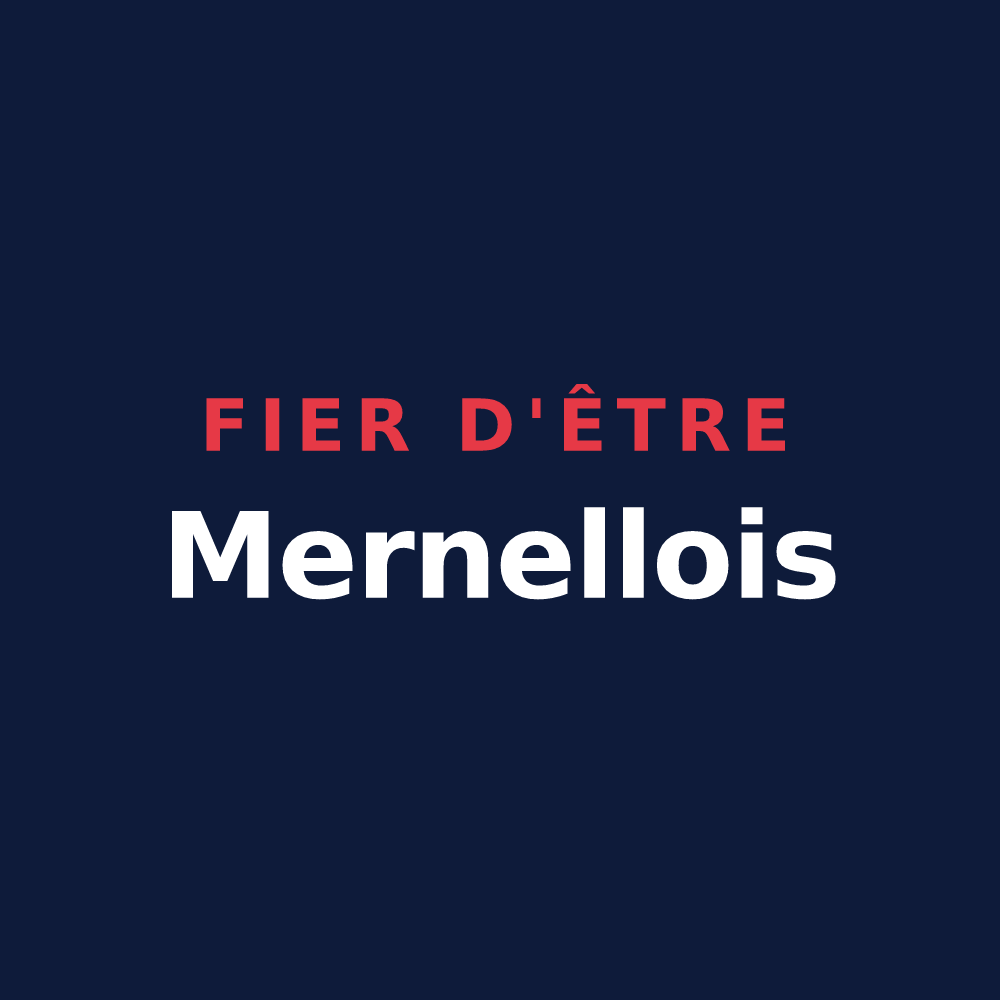 T-shirt « Fier d'être Mernellois » — design pour Mernel