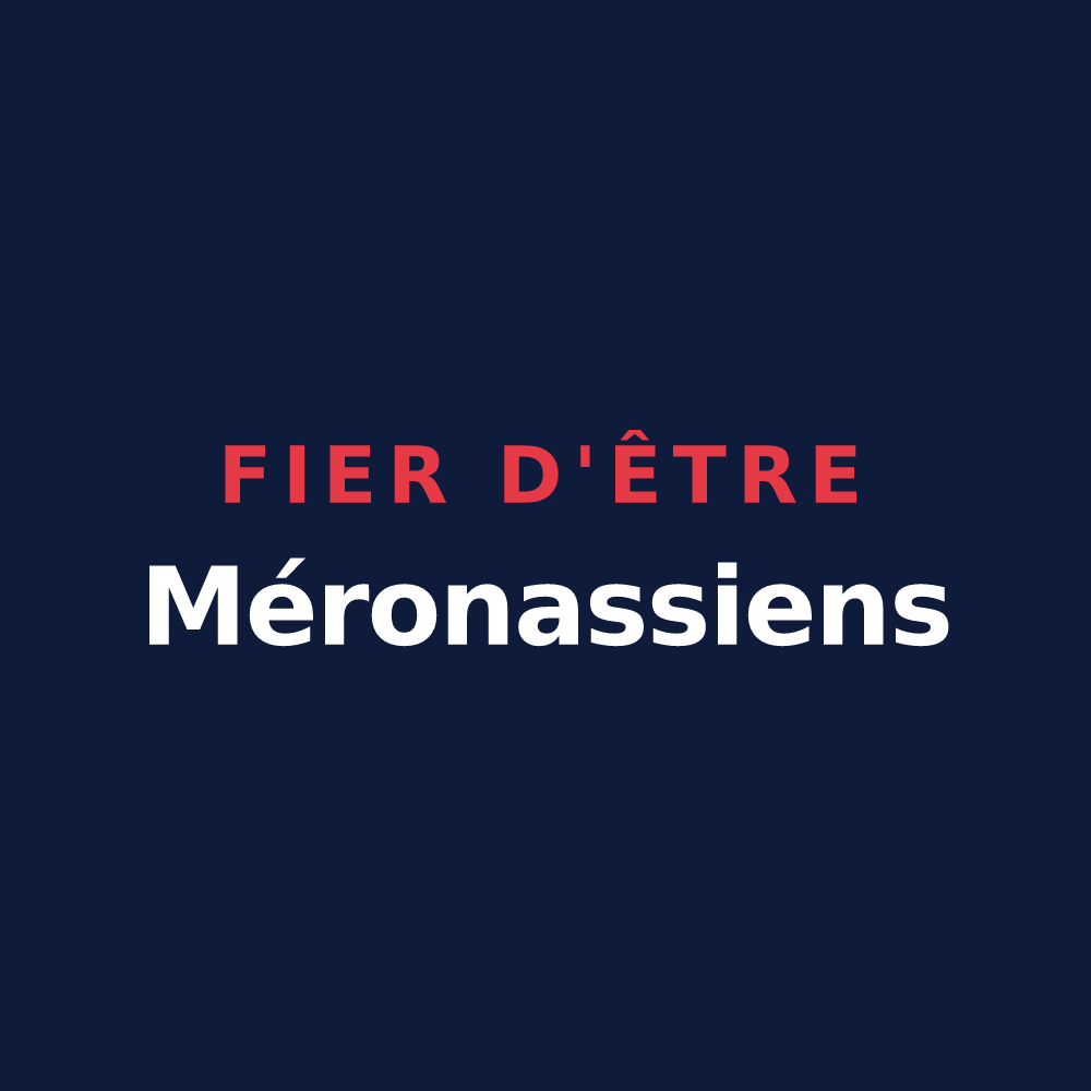 T-shirt « Fier d'être Méronassiens » — design pour Mérona