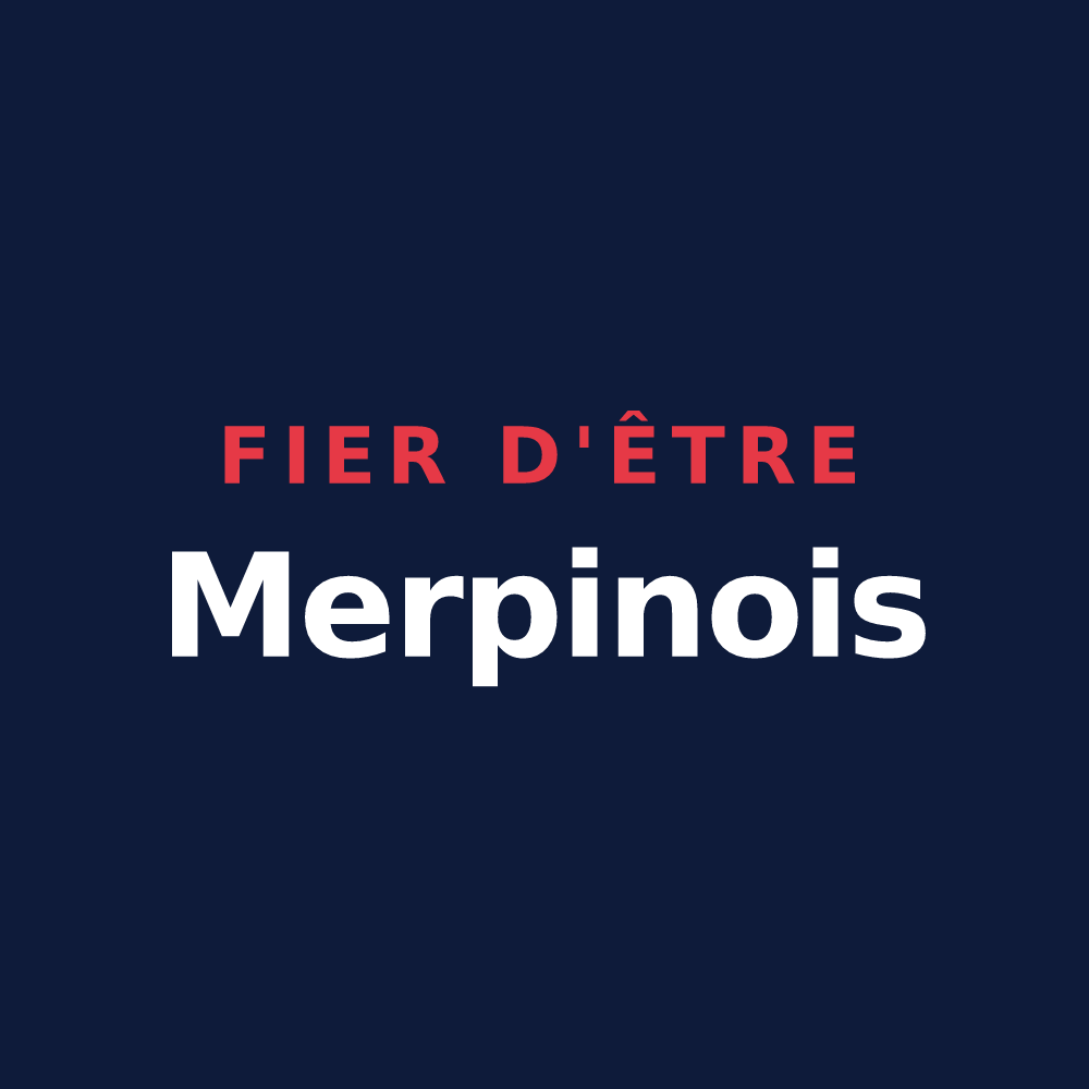 T-shirt « Fier d'être Merpinois » — design pour Merpins
