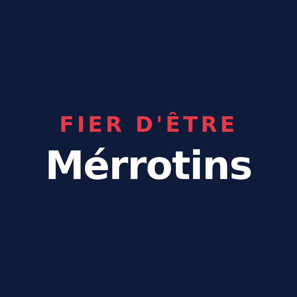 T-shirt « Fier d'être Mérrotins » — design pour Merrey-sur-Arce